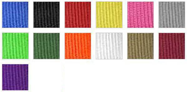 1 inch webbing colors