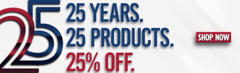 25th Anniversary Sale