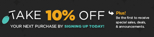 10% off your next purchase
