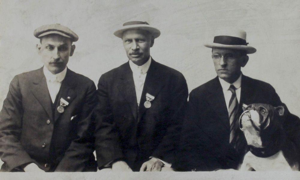 John Henry Iden (left)