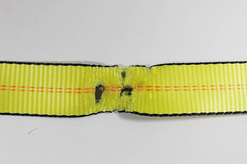 ratchet strap caustic burn