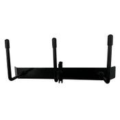 hook on E-track system mounted on wall of trailer