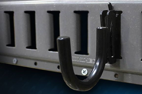 Card image cap for E-Track Cargo Control System