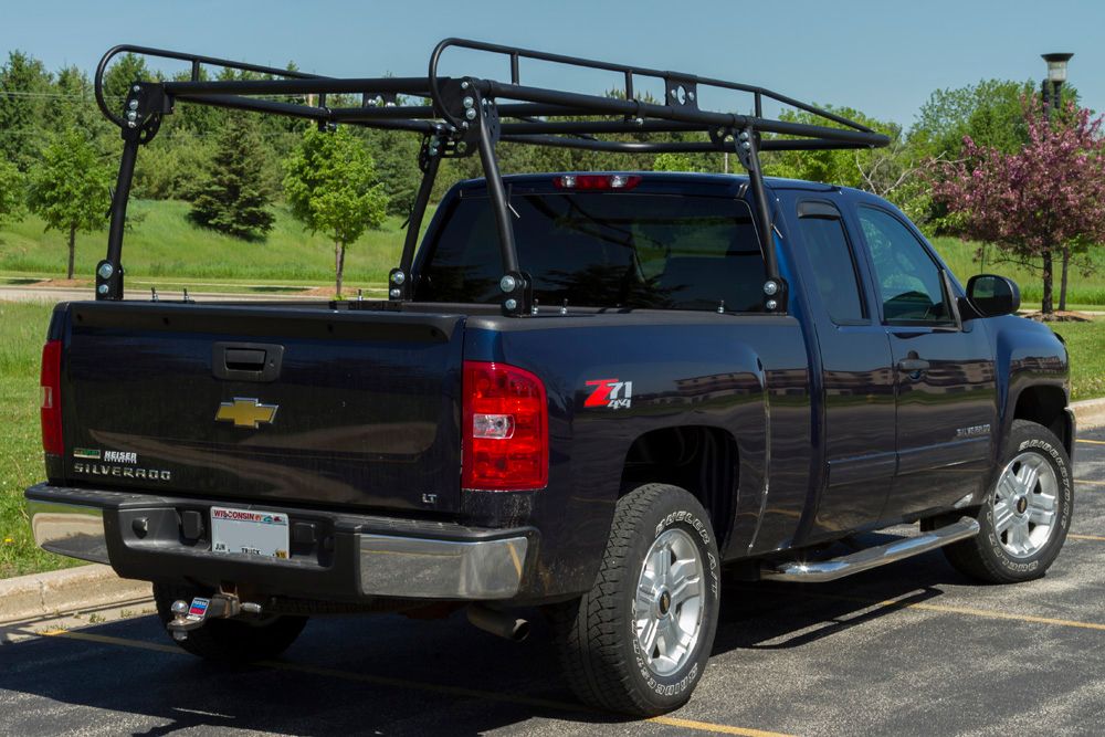 Pickup truck cargo racks