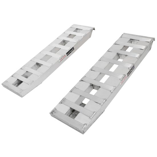 12-14-048-05-S 4 L x 14 W HD Ramps Heavy Equipment Ramps Hook End Stub Foot - 12000 lb per Axle