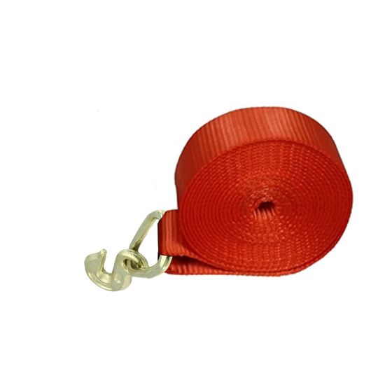 221550R 2 x 15 Adjustable End Only Grab Hook - Red