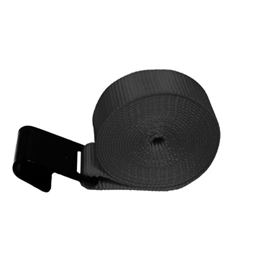 221620B 2 x 16 Adjustable End Only Flat Hook - Black