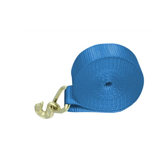 222550BL 2 x 25 Adjustable End Only Grab Hook - Blue