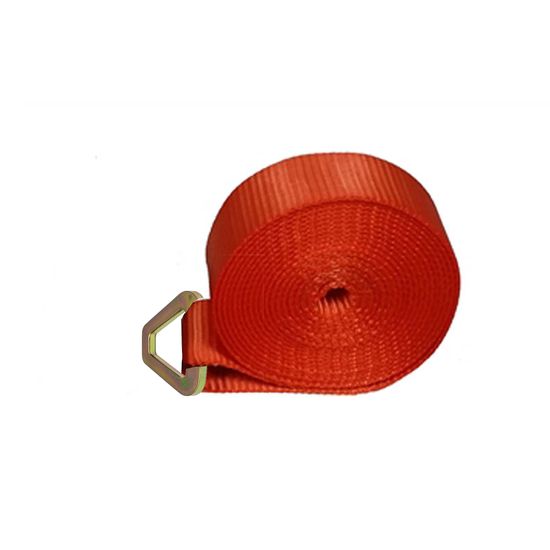 222742R 2 x 27 Adjustable End Only D-Ring - Red