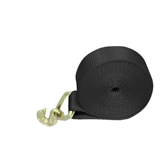 222750B 2 x 27 Adjustable End Only Grab Hook - Black