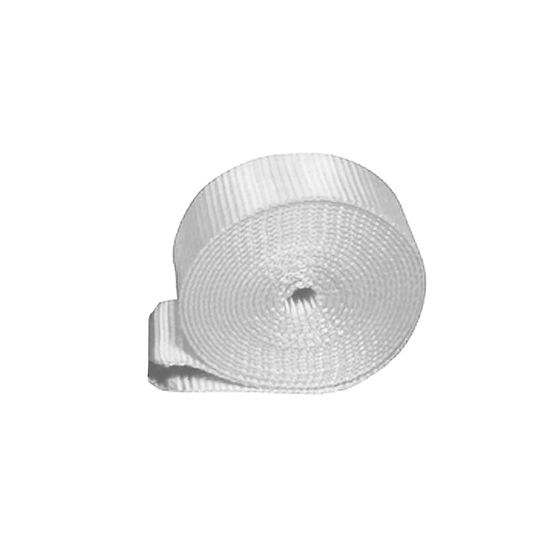 222890N 2 x 28 Adjustable End Only Sewn Loop - White