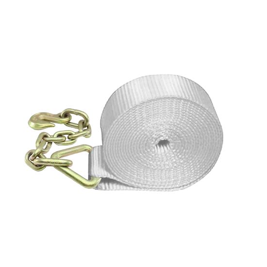 223040N 2 x 30 Adjustable End Only Chain Anchor - White