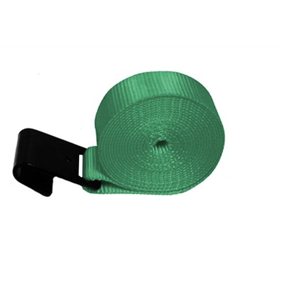 224020F 2 x 40 Adjustable End Only Flat Hook - Green