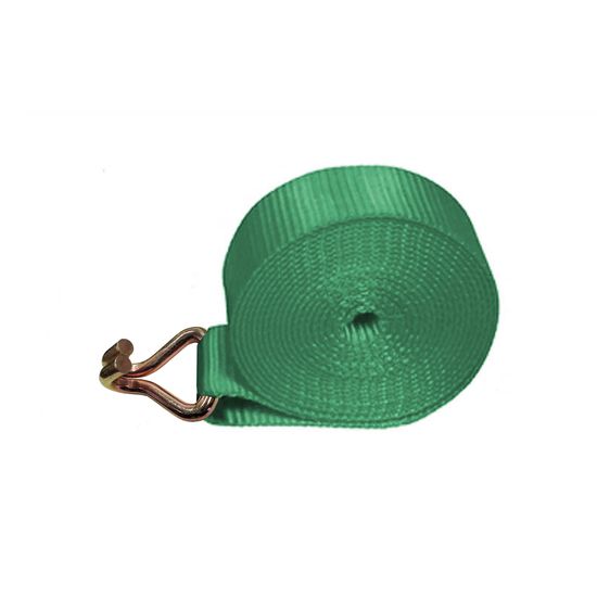 224584F 2 x 45 Adjustable End Only Wire Hook - Green