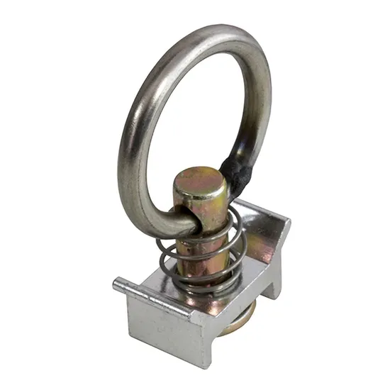 FishYuan 5 Pack Single Stud Fitting L Track Tie Down Anchor
