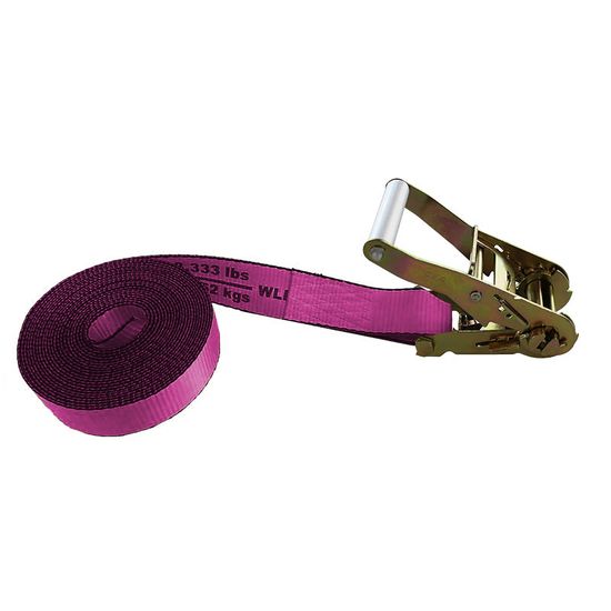 510600P 2 x 6 Endless Loop Wide Handle Ratchet Strap - Pink