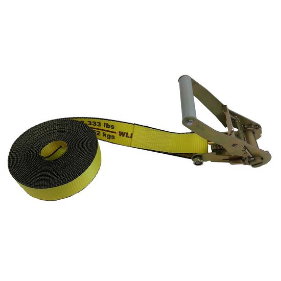 533000Y 2 x 30 Endless Loop Standard Ratchet Strap - Yellow