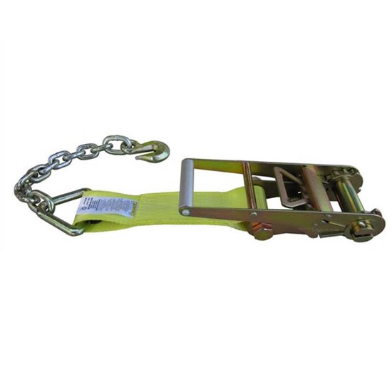 559940Y-12 3 x 12 Fixed End with Chain Anchor - Yellow