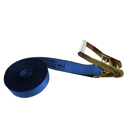 570800BL 2 x 8 Endless Loop Ratchet Strap - Blue