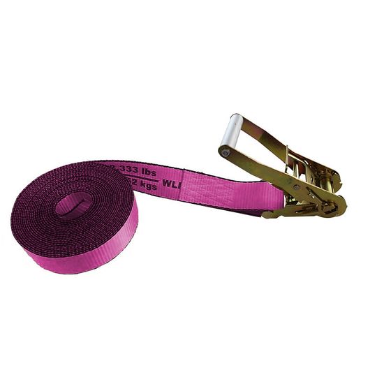 571600P 2 x 16 Endless Loop Ratchet Strap - Pink