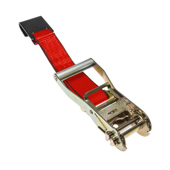 579920R-12 2 x 12 Fixed End Only Ratchet With Flat Hook - Red