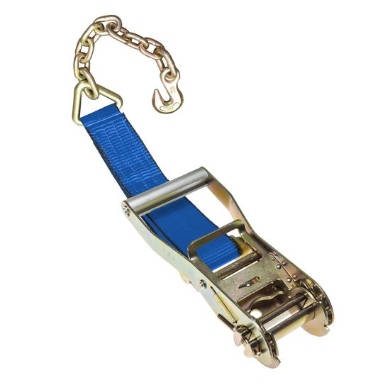 579940BL-12 2 x 12 Fixed End Only Ratchet With Chain End - Blue