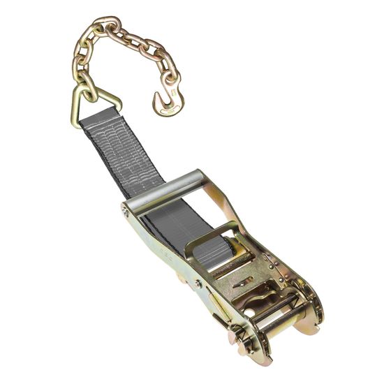 579940G-12 2 x 12 Fixed End Only Ratchet With Chain End - Gray