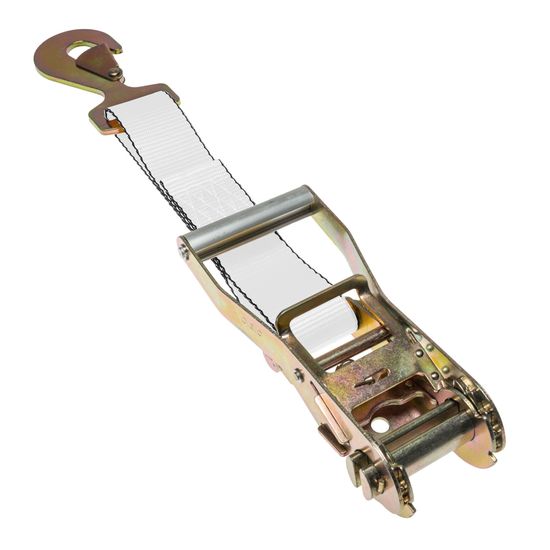 579940N-12 2 x 12 Fixed End Only Ratchet With Chain End - White