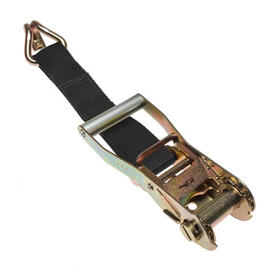 579984B-12 2 x 12 Fixed End Only Ratchet With Wire Hook - Black