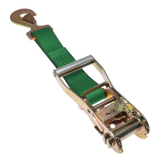 579984F-12 2 x 12 Fixed End Only Ratchet With Wire Hook - Green