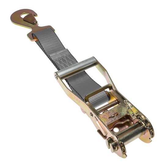 579984G-12 2 x 12 Fixed End Only Ratchet With Wire Hook - Gray