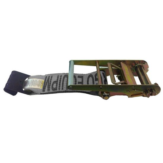 599921G-12 4 x 12 Fixed End With Flat Hook - Gray