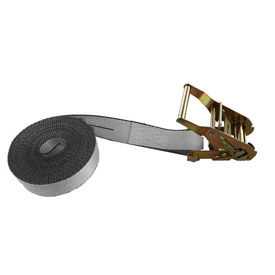 641600G 2 x 16 Light-Duty Ratchet Bundling Strap - Gray