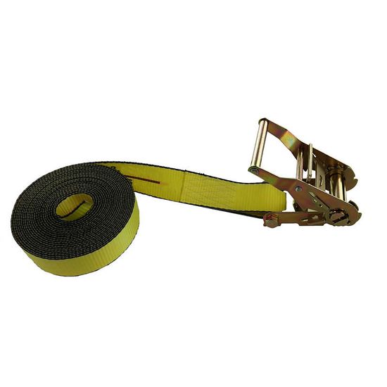 644000Y 2 x 40 Light-Duty Ratchet Bundling Strap - Yellow