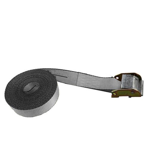 651200G 2 x 12 Light-Duty Cam Buckle Bundling Strap - Gray