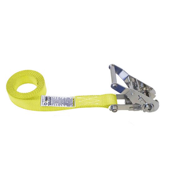 71SS2000Y 1 x 20 Endless Loop Stainless Steel Ratchet Strap - Yellow