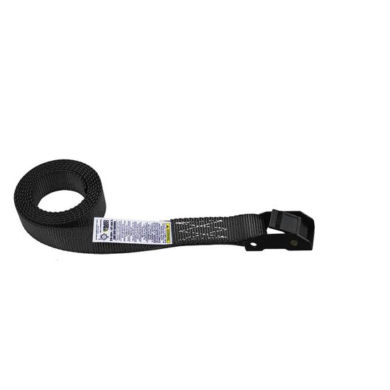 75B0400B 1 x 4 Endless Loop Black Cam Buckle Strap - Black
