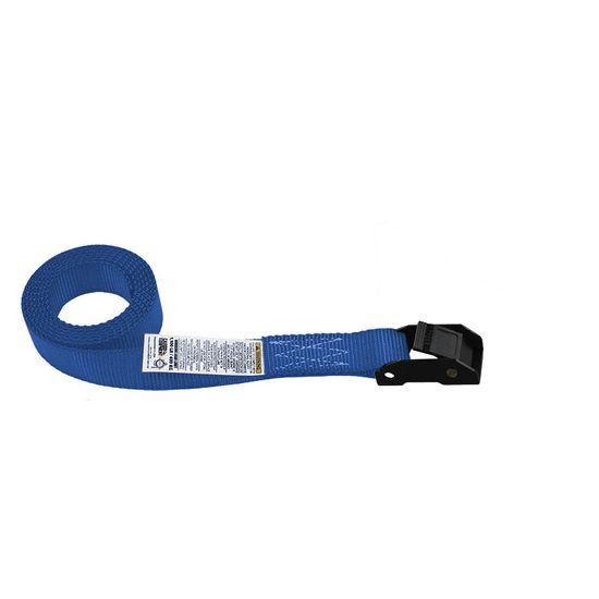 75B0700BL 1 x 7 Endless Loop Black Cam Buckle Strap - Blue