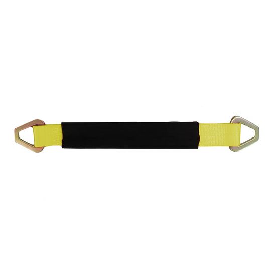 A4242-42Y-PS 2 x 42 Axle Strap with Protective Sleeve - Yellow