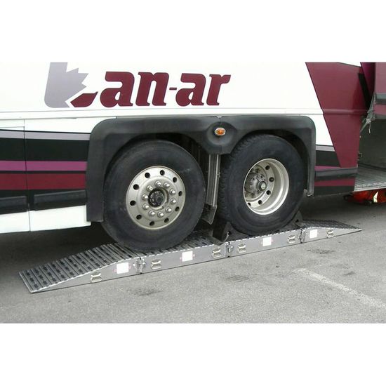 BUS-STANDS HD Ramps Portable Aluminum Bus Service Stands