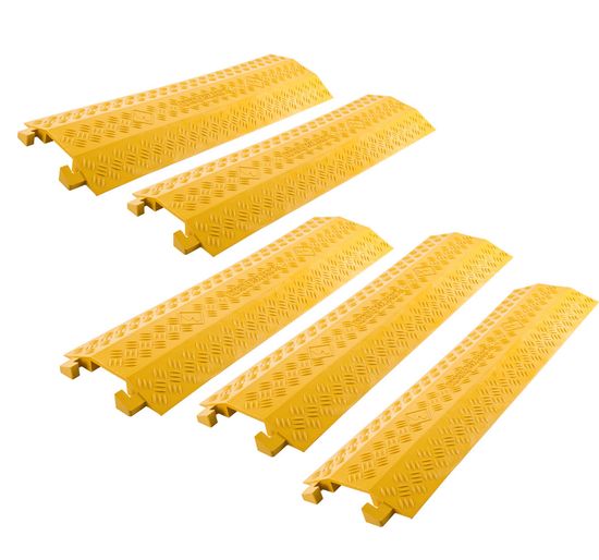 DH-CR4-V2-5 1-Channel Guardian Extra Wide Pedestrian Cable Cover for 1 Dia Cables - 5-Pk