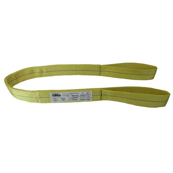 EE2-9010-30-T3 10 x 30 Double Ply Flat Eye  Eye Lifting Sling - Type 3