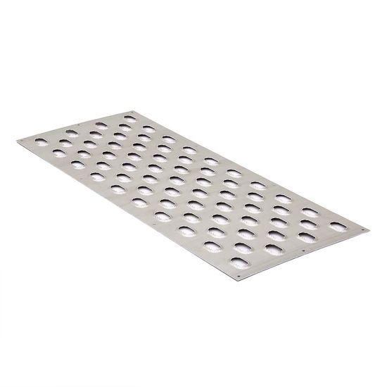 PP-1159 3975 x 16 HD Ramps Trailer Traction Tread wOval Punch Plate