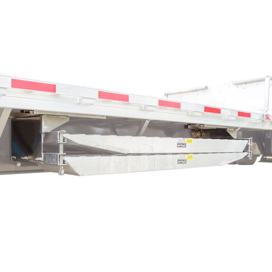 RHD-5C HD Ramps Clamp-On Semi-Trailer Loading Ramp Storage Brackets