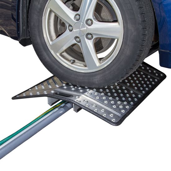 TB-05-30-024-P-TS9 24 L x 30 W HD Ramps Aluminum Vehicle Hose Bridge - 5000 lb Cap