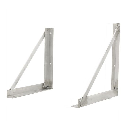 TBB-18-18 18 x 18 Mounting Brackets for HD Ramps Underbody Trailer Tool Cabinets