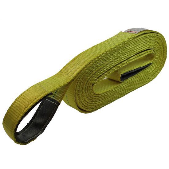 TS1-9210-WP 2 x 10 Single Ply Tow Strap Wear Pad in 9 Eyes  on Body