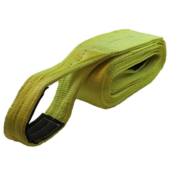 TS1-9625-WP 6 x 25 Single Ply Tow Strap Wear Pad in 14 Eyes  on Body