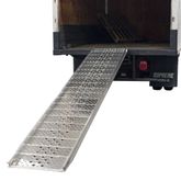 01-26-120-06-WALK-P 10 L x 26 W HD Ramps Aluminum Punch Plate Walk Ramp Plate End - 1750 lb Cap 1