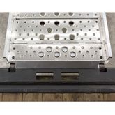 01-26-144-04-WALK-P 12 L x 26 W HD Ramps Aluminum Punch Plate Walk Ramp Hook End - 1500 lb Cap 5